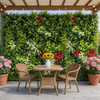 Premium UV-Resistant Artificial Green Wall Panels – Realistic Faux Foliage for Indoor & Outdoor Decor