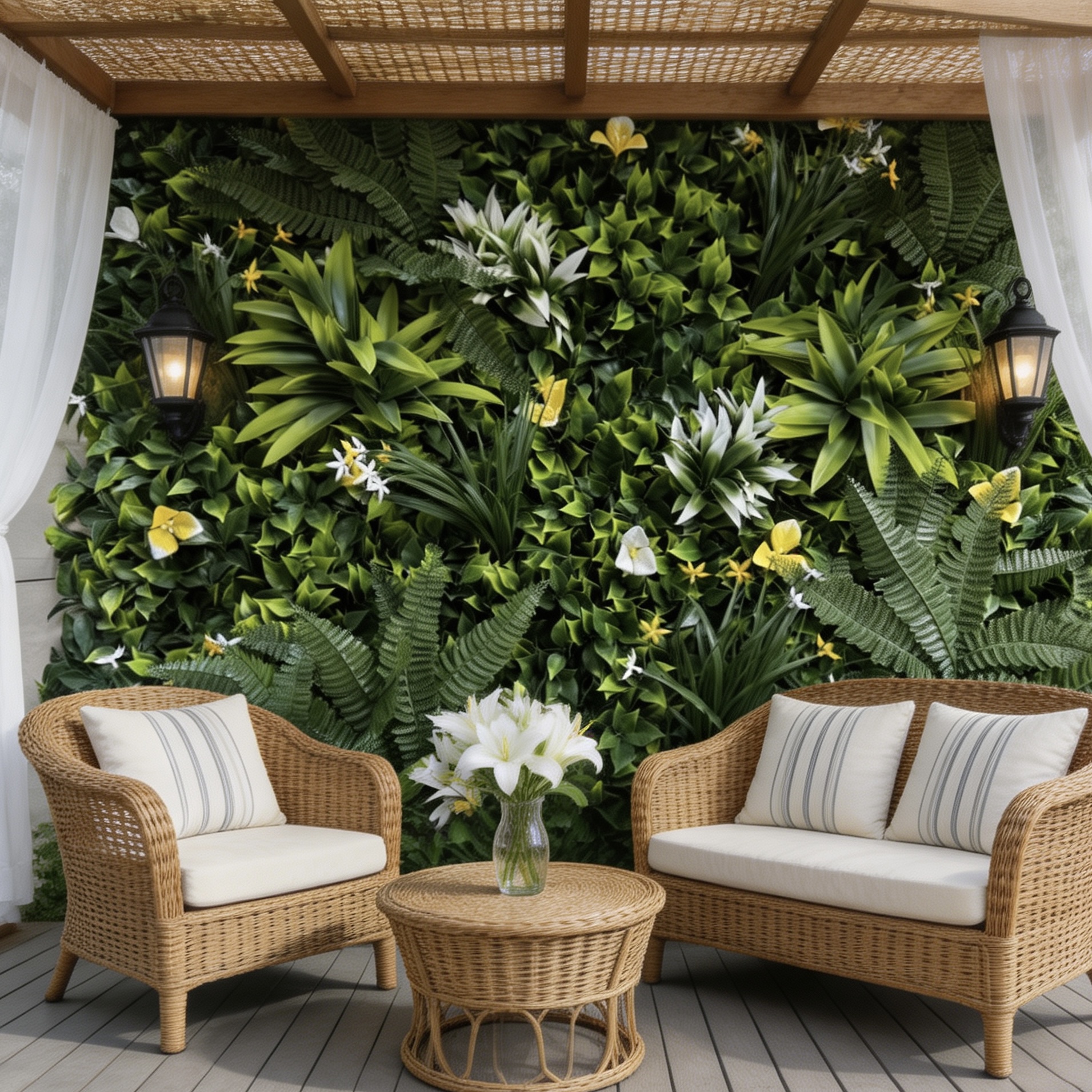 artificial green wall