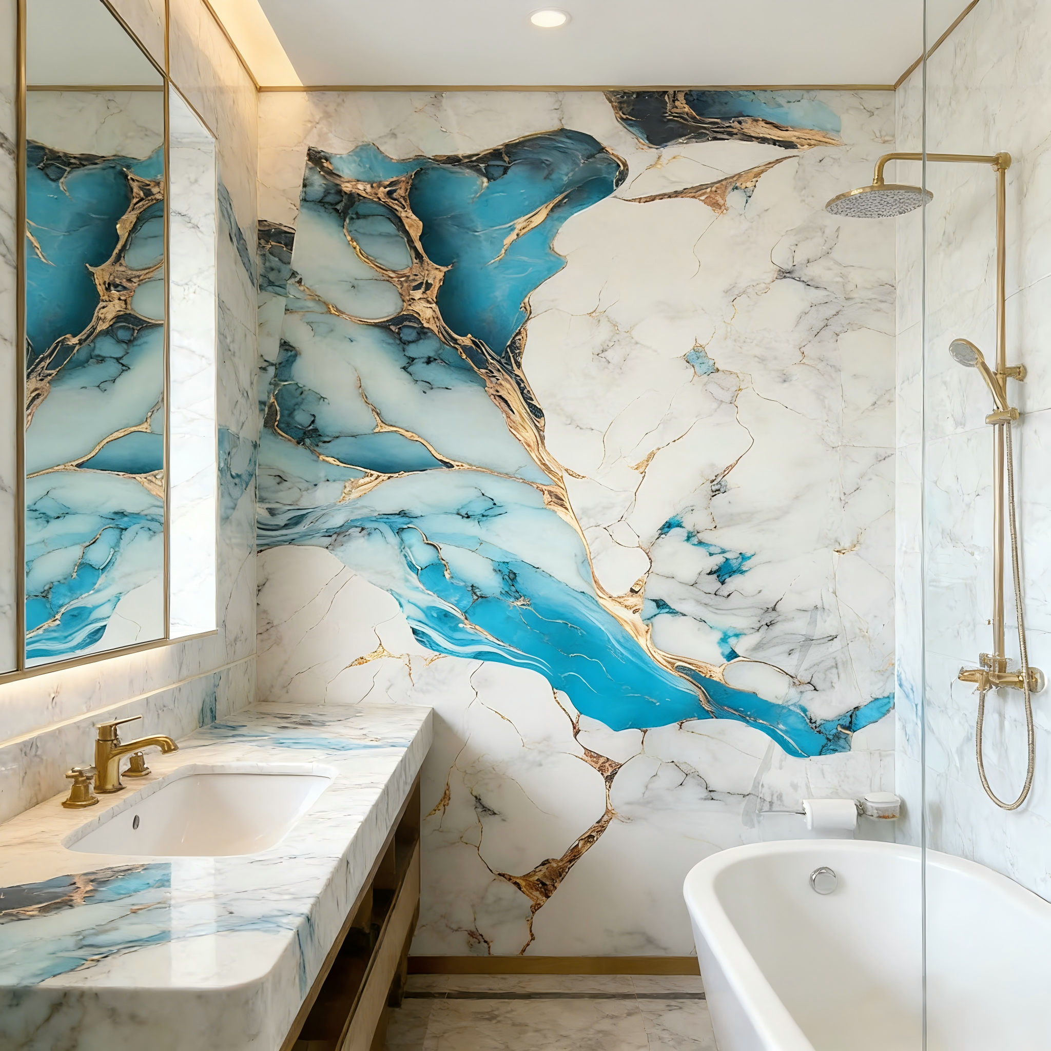 What Are The Differences between UV Marble Sheet And PVC Marble Sheet ?