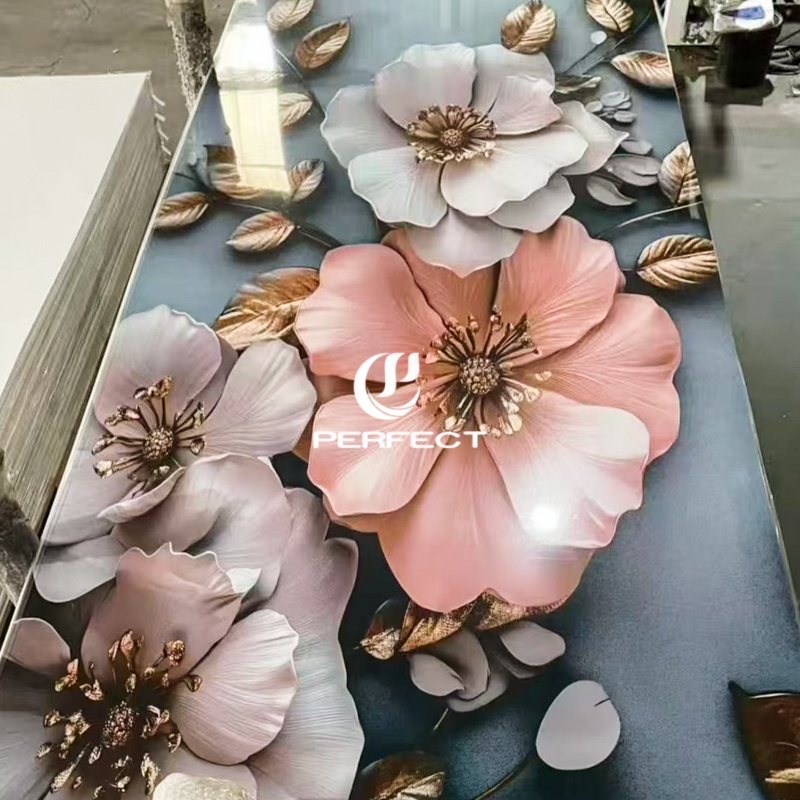 High-quality, Waterproof 3D Printed UV PVC Marble Sheet 3D Printed UV PVC Marble Sheet
