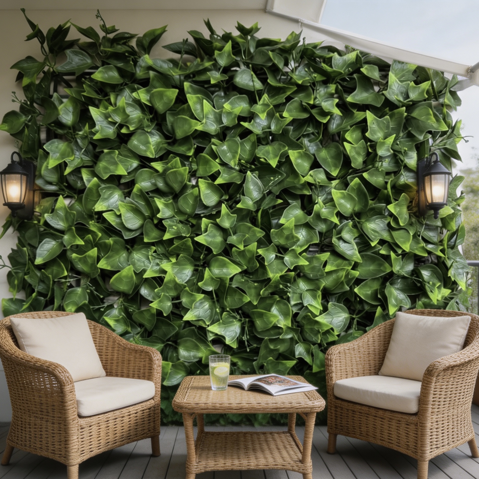 Artificial green wall