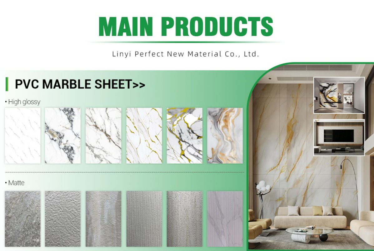 pvc marble sheet 
