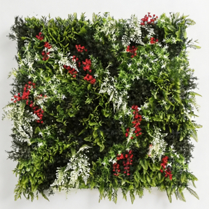 Premium UV-Resistant Artificial Green Wall Panels – Realistic Faux Foliage for Indoor & Outdoor Decor